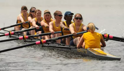 Women's Varsity Eight Takes Fifth at Season Opening Navy Day Regatta Image