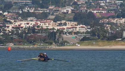 Men's Varsity Eight Wins Petite Final at San Diego Crew Classic Image
