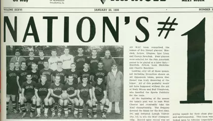 Men's Soccer to Honor '58 National Championship Team During CAA Opener vs. UNC Wilmington Image
