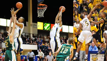 Spencer's Near Triple-Double Leads Drexel Past Loyola, 74-58 Image