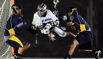 Bergman's Career Day Leads Drexel Past SJU, 8-4 Image