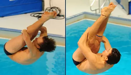 Jevnick and Roberson Earn Finals Berths on Both Boards at NCAA Diving Zone Regional Image