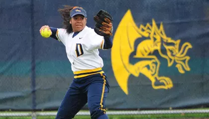 Softball Snaps Losing Skid, Sweeps Rival Penn Image