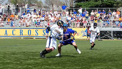 Dragons Defeat Delaware, 10-8, and Earn Final CAA Playoff Spot Image
