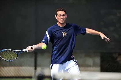 Men's Tennis Falls Short of George Mason, 4-3, on Senior Day Image