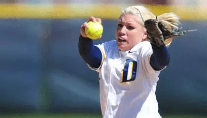 Softball Splits a Pair of Close Games With Bucknell Image