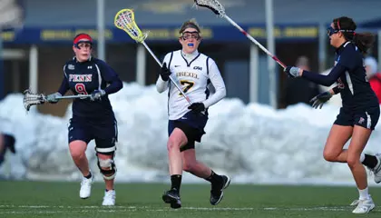 Seven Goal Run Sends Dragons Past La Salle, 11-7 Image