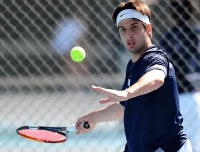 Men's Tennis Comes up Short Against Temple in Dual Competition Image