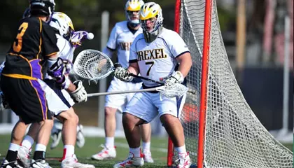 Dragons Fall to No. 14 UMass in Triple Overtime, 11-10 Image