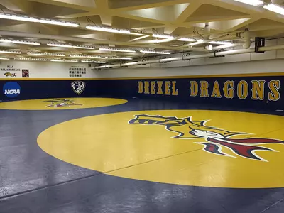 wrestling room
