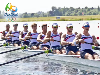 USA men's eight Rio
