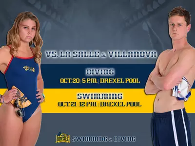 swim dive preview la salle villanova
