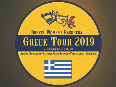 Drexel WBB in Greece