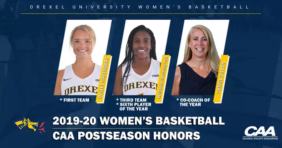 wbb 19-20 CAA postseason honors