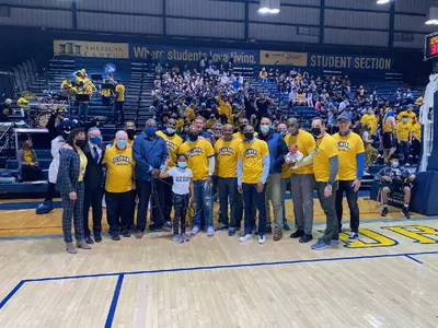 Men's Basketball Alumni Photo