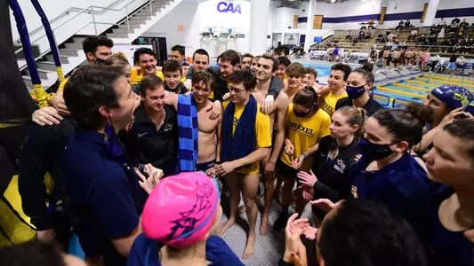 Drexel Swimming Huddle
