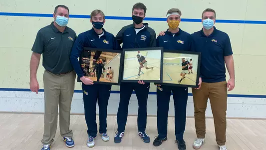 Mens Squash senior day 2022