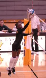 Redshirt Freshman Middle Blocker Kim Jefferson
