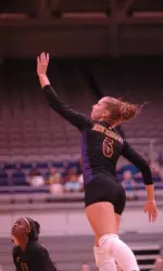 Senior Outside Hitter Pam Ferris