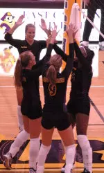 ECU Volleyball Team