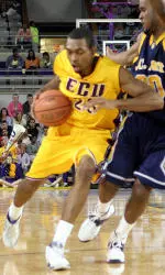 Corey Rouse scored 12 points for ECU on Sunday.