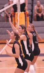 Pictured: Erica Wilson, Jaime Bevan and Heidi Krug