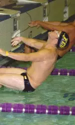 Men's swimming lost to UMBC on Saturday.