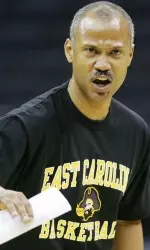 ECU Head Coach Ricky Stokes