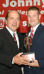 Johnny Bench (left) and Jake Smith (right): photo by Darren Decker
