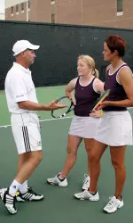 Head coach Tom Morris