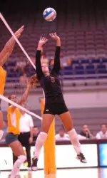 Senior Heidi Krug is now ECU's all-time assist leader