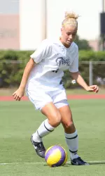 Tricia Tufts scored her first career goal against Houston