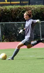 Amber Campbell recorded seven saves on the afternoon