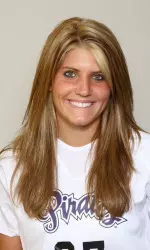 Amanda Broz netted her first career goal Saturday against Francis Marion