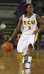 Jasmine Young hit the game winner for ECU
