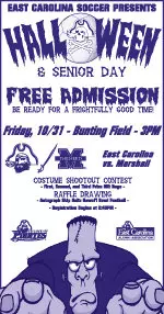 Pirate Soccer is set to celebrate Halloween and Senior Day.