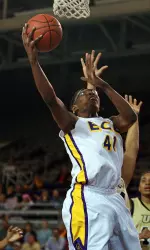 Nicole Days tallied 10 points and 16 rebounds in final home game as a Lady Pirate