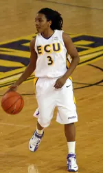 Jasmine Young tallied 13 points on the night