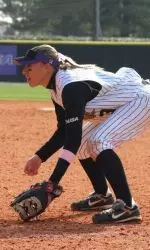 Junior Jessica Johnson hit her team-leading fifth home run against North Florida