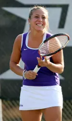 Varinia Soler went 2-0 against UAB Thursday, tallying a singles and doubles win.