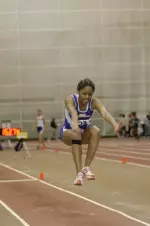 Camelia Morman earned a spot in the NCAA Regionals with her second place finish in the triple jump