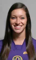Katie Prast was named MVP of the East Carolina Classic