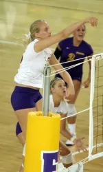 Melissa Zentner was named the Most Valuable Player of the East Carolina Invitational
