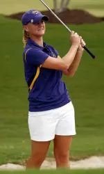 Senior Abby Bools claimed medalist honors in 2008 with a share of third place.