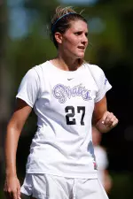 Junior Amanda Broz took one of the Pirates' three shots on goal against UCF