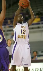 Sophomore Ashley Clarke notched a team-best 15 points against UNCW Thursday