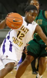 Sophomore Ashley Clarke leads the Lady Pirates in scoring at 19 points per game