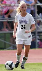 Junior Bailey Wilcox was a Second-Team All-Conference USA selection after scoring a career-high seven goals this season.