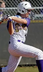 Charina Sumner's double to left field drove in the winning run for East Carolina