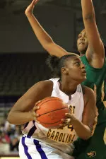 Freshman Jean Best scored 13 points and grabbed seven rebounds Sunday
